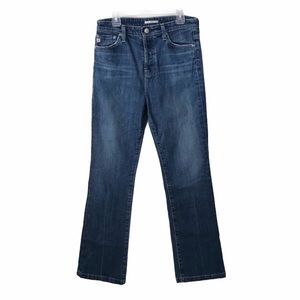 Alexa Chung x AG Blue High Rise Revolution Jeans Adriano Goldschmied